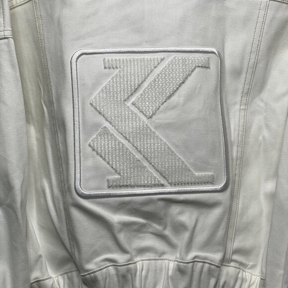 Karl Kani Vintage Denim White Oversized Jacket Size 2 - Picture 9 of 9
